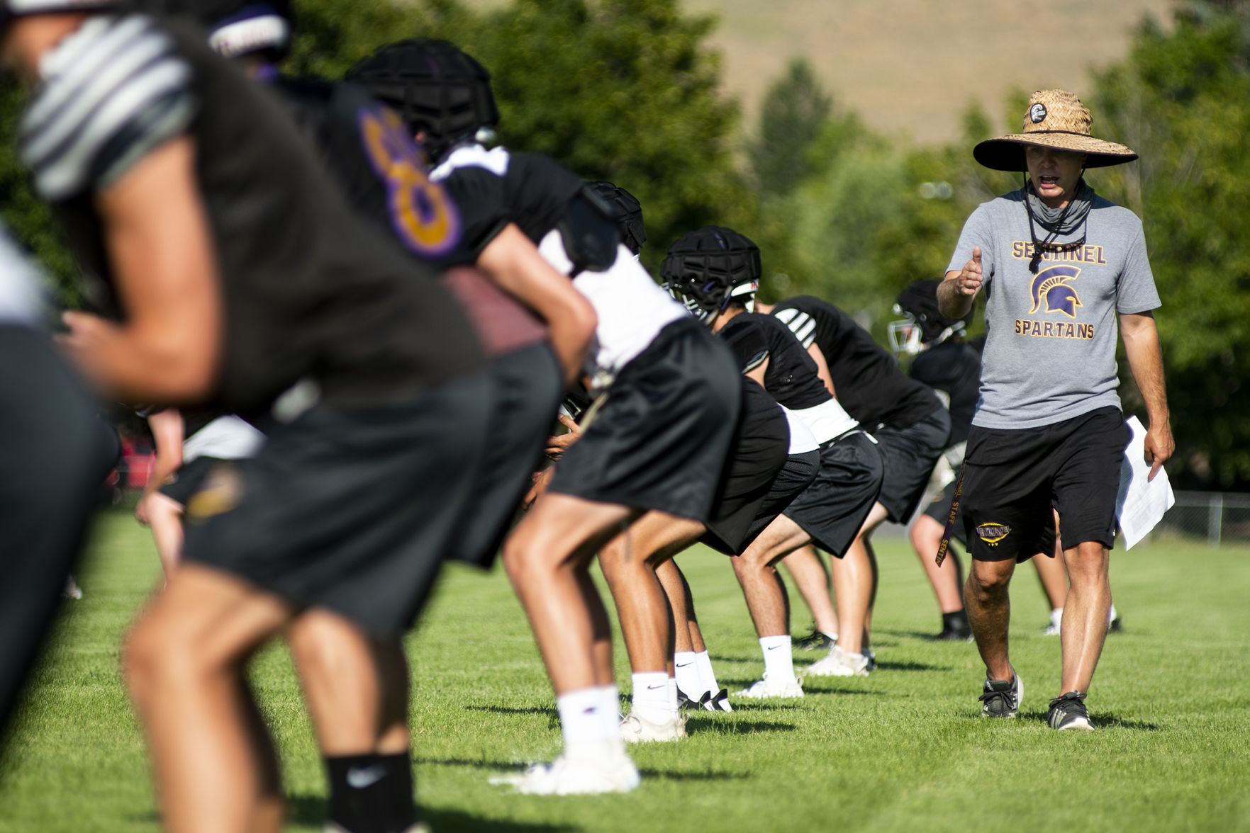 Sentinel football practice 02